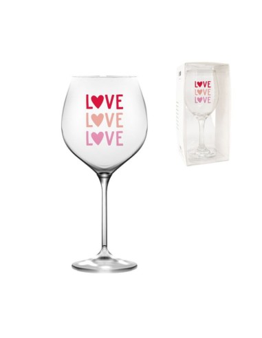 COPA DE VINO 415 ML AMOR