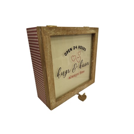 CAJA MADERA AMOR 24 H