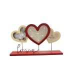 PORTAFOTOS CORAZON LED