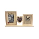 PORTAFOTOS TRIPLE AMOR