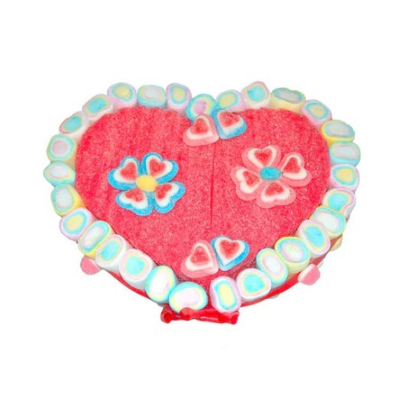 TARTA DE CORAZON CHUCHES