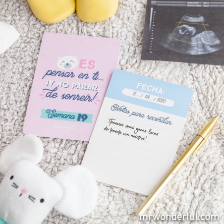 TARJETAS DE EMBARAZO - MOMENTAZOS DE MI EMBARAZO