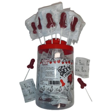 PIRULETA PITO CARAMELO - FRESA Y CEREZA