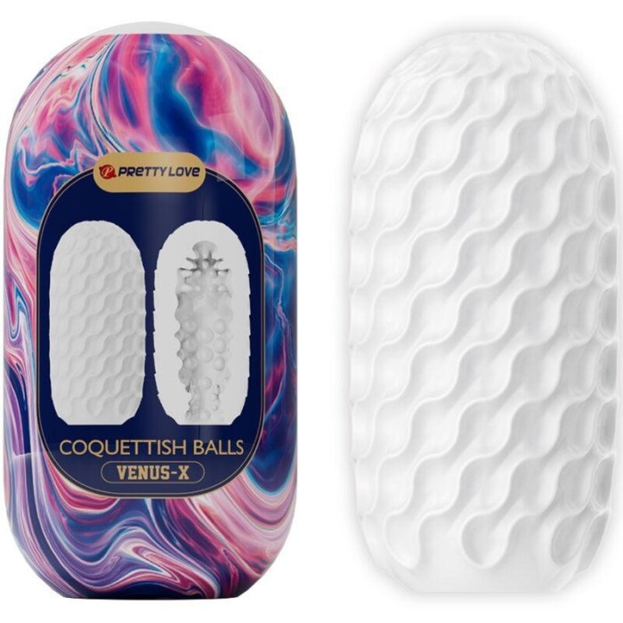 HUEVO MASTURBADOR MASCULINO - COQUETTISH BALLS