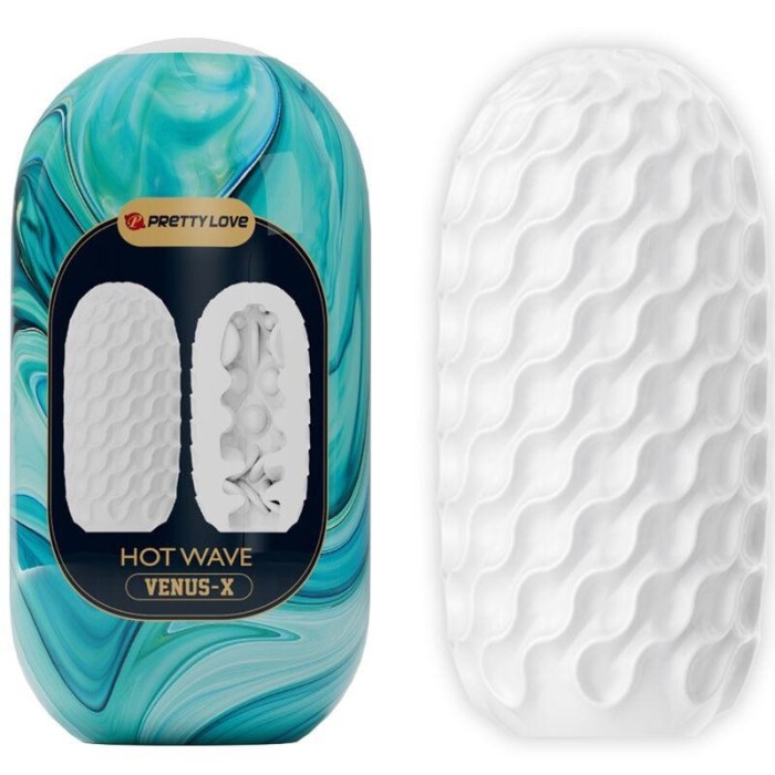 HUEVO MASTURBADOR MASCULINO - HOT WAVE