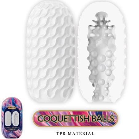 HUEVO MASTURBADOR MASCULINO - COQUETTISH BALLS