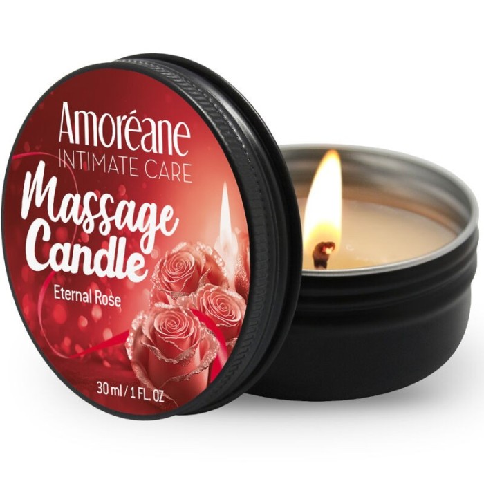 VELA DE MASAJE ETERNAL ROSE