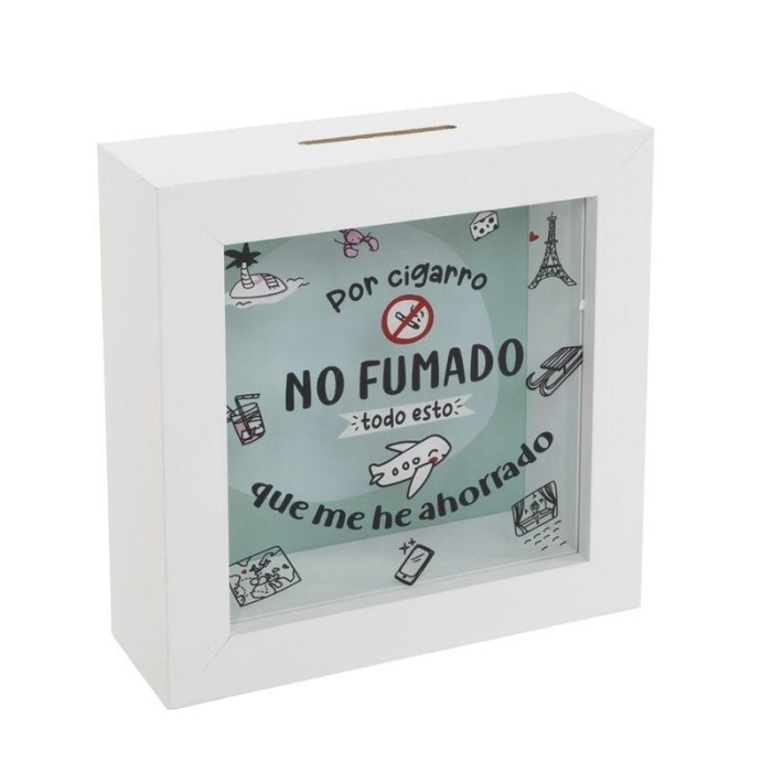 HUCHA DE MADERA EX FUMADOR