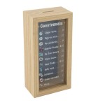 HUCHA DE MADERA NORMAS DE CONVIVENCIA