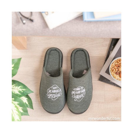 ZAPATILLAS DE CASA 44/47 SOY UN ABUELO GENIAL