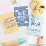 TARJETAS PARA BEBÉS - FOTOS Y MOMENTAZOS DE MI PRIMER AÑO