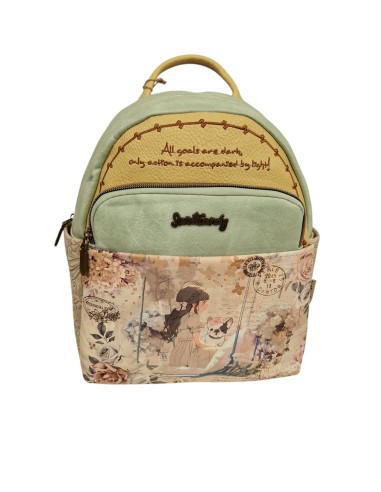 MOCHILA MUÑECA TREBOL