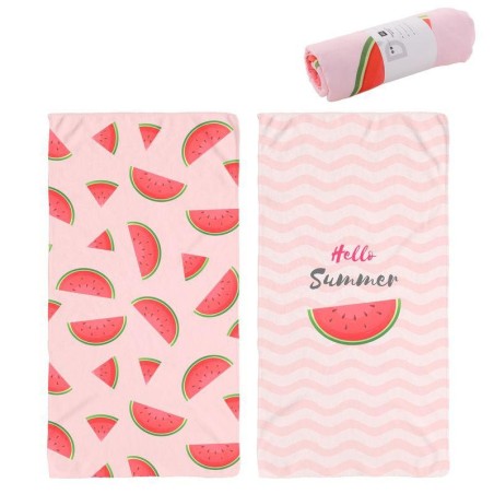 TOALLA PLAYA 90X170 MICROFIBRA SANDIA