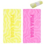 TOALLA PLAYA 90X170 MICROFIBRA FLUOR