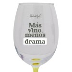 COPA DE VINO - MÁS VINO, MENOS DRAMA