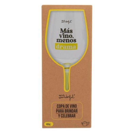 COPA DE VINO - MÁS VINO, MENOS DRAMA