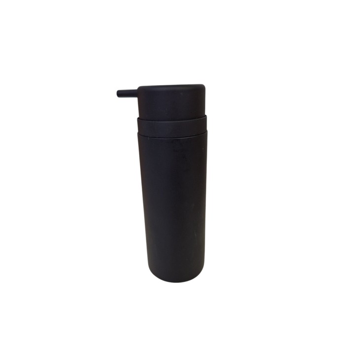DISPENSADOR JABON ALTO NEGRO