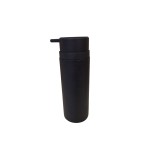 DISPENSADOR JABON ALTO NEGRO