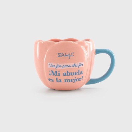 TAZA - UNA FLOR PARA OTRA FLOR  ¡MI ABUELA ES LA M