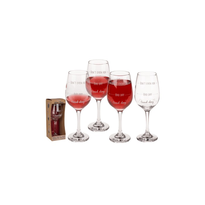 COPA DE VINO, GOOD DAY, BAD DAY, DON´T EVEN ASk,