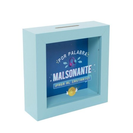 HUCHA DE MADERA PALABROTAS