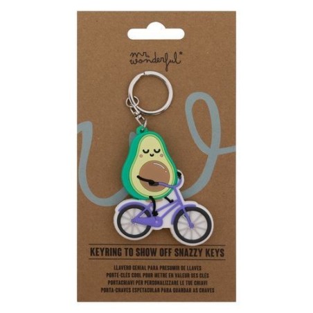 LLAVERO - AGUACATE EN BICICLETA
