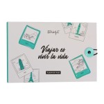 ÁLBUM DE FOTO DE VIAJE - VIAJAR ES VIVIR LA VIDA
