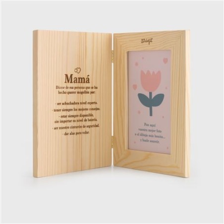 MARCO DE MADERA 8X13 - DEFINCIÓN ''MAMÁ''