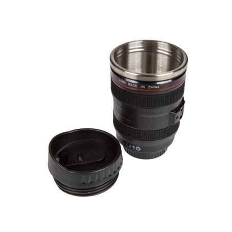 TAZA TERMO OBJETIVO DE ACERO INOXIDABLE