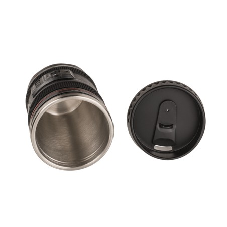 TAZA TERMO OBJETIVO DE ACERO INOXIDABLE