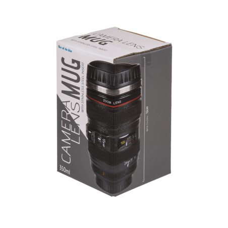 TAZA TERMO OBJETIVO DE ACERO INOXIDABLE