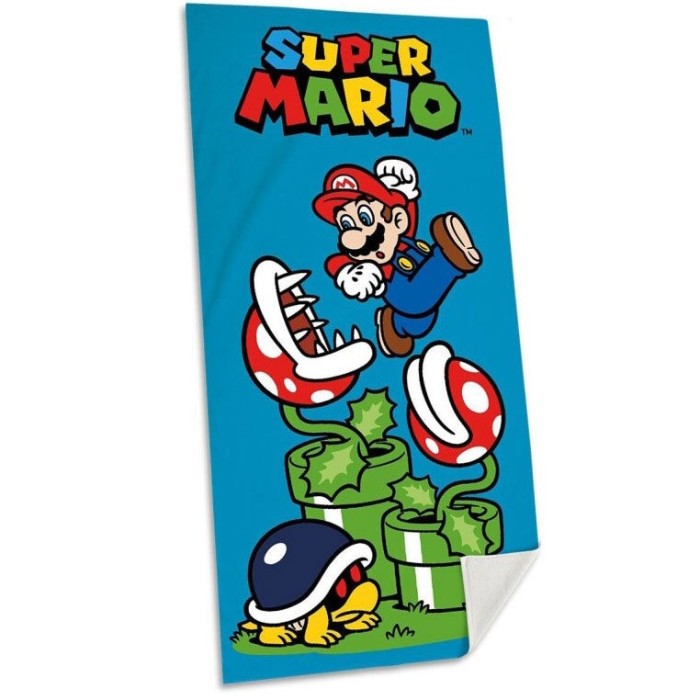 TOALLA DE PLAYA SUPER MARIO