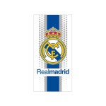 TOALLA DE PLAYA REAL MADRID BLANCA