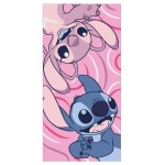 TOALLA PLAYA STITCH Y ANGEL