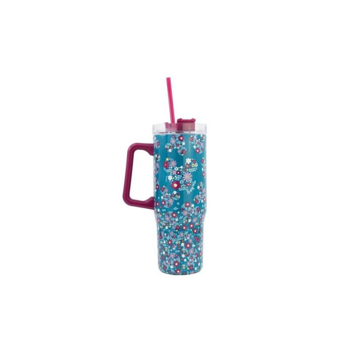 TAZA COOL TERMO MINNIE FLORES