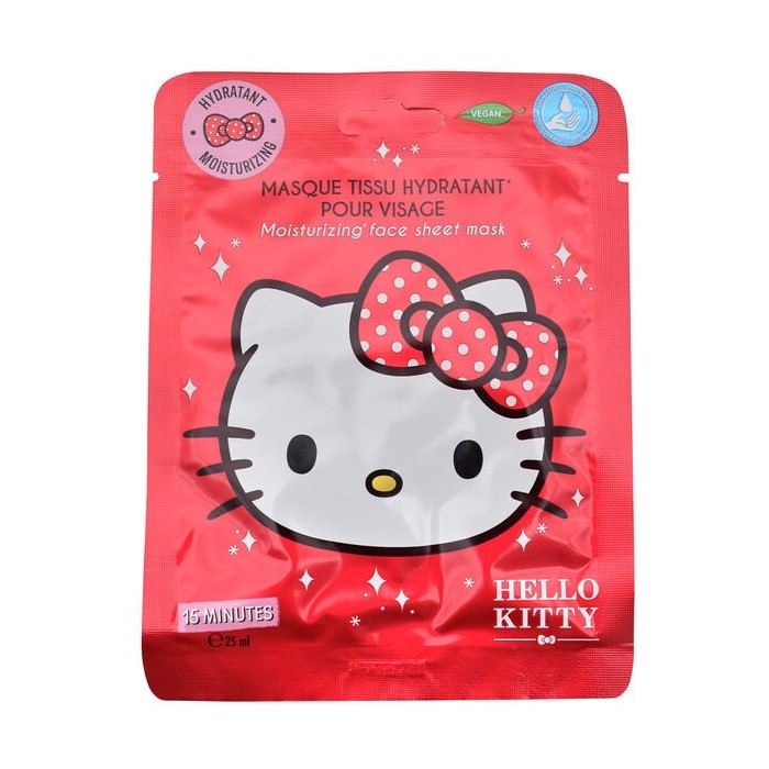 MASCARILLA FACIAL HIDRATANTE HELLO KITTY