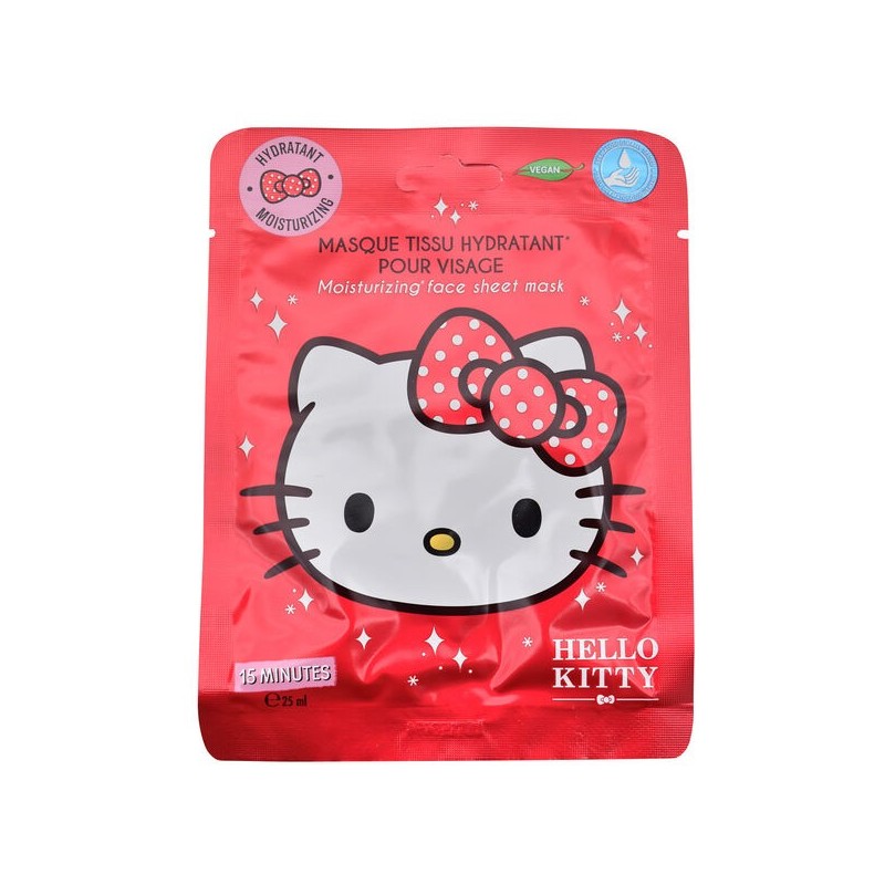 MASCARILLA FACIAL HIDRATANTE HELLO KITTY