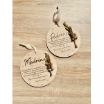 PLACA DEDICATORIA MADRINA