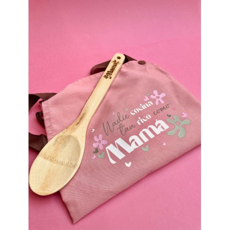 DELANTAL + CUCHARA MAMÁ