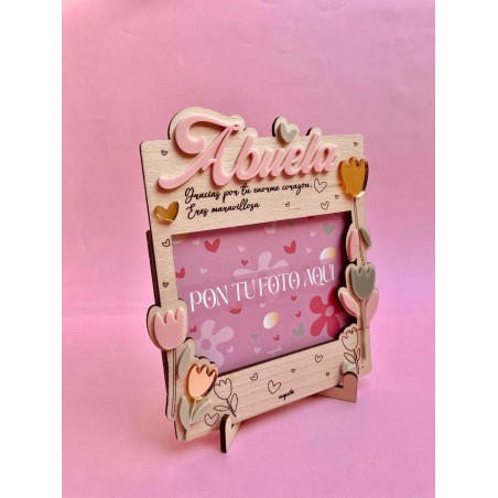 MARCO FOTO MADERA ABUELA