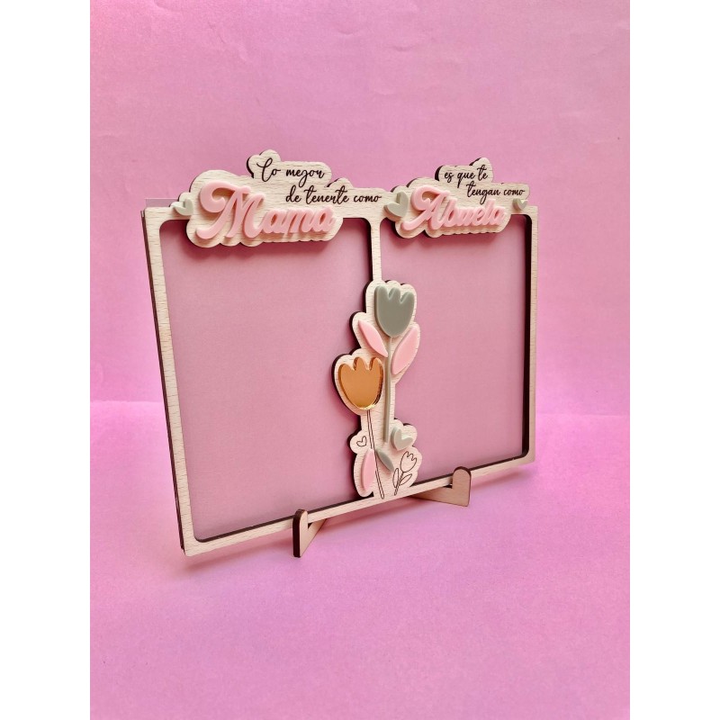 MARCO DOBLE MAMÁ Y ABUELA MARCO DOBLE MAMÁ Y ABUELA