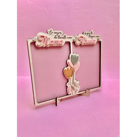 MARCO DOBLE MAMÁ Y ABUELA