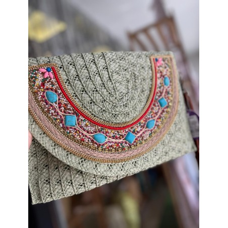 BOLSO BANDOLERA RAFIA EGIPTO