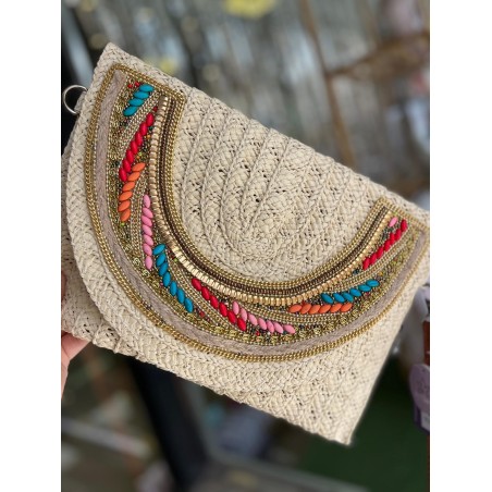 BOLSO BANDOLERA RAFIA EGIPTO