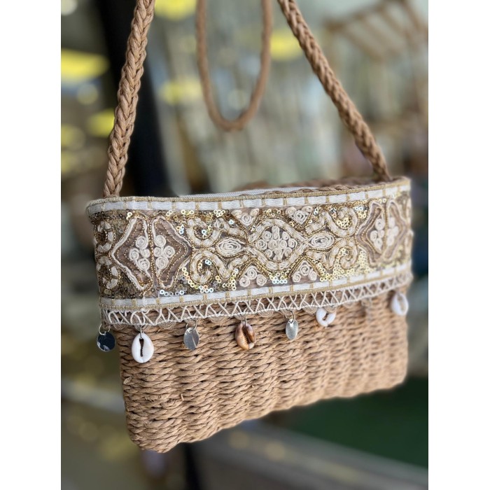 BANDOLERA RAFIA LILY