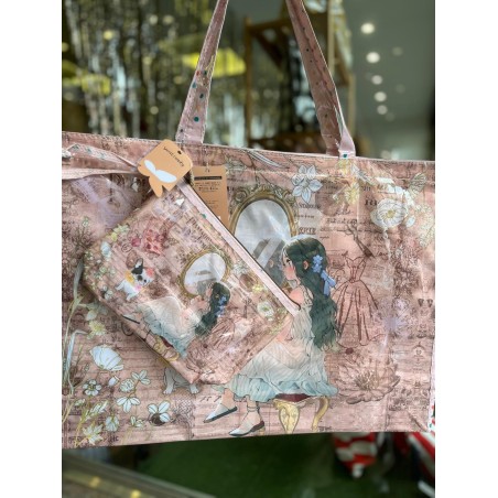 BOLSA DE PLAYA SWEET CANDY PLASTIFICADA