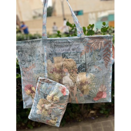 BOLSA DE PLAYA SWEET CANDY PLASTIFICADA