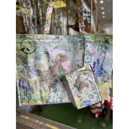 BOLSA DE PLAYA SWEET CANDY PLASTIFICADA