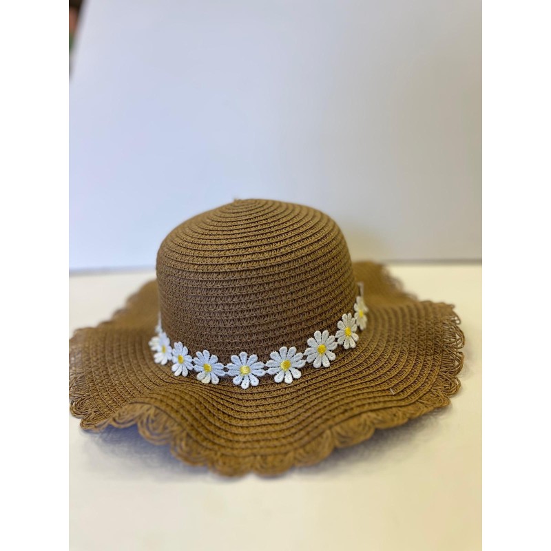 SOMBRERO MARGARITAS NIÑA