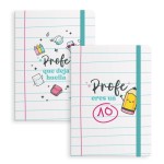 LIBRETA CON GOMA L PROFE